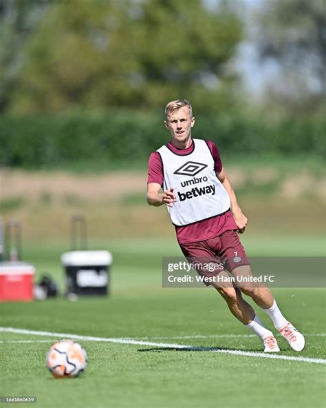 James Ward Prowse Of West Ham United During Training At Rush Green On News Photo Getty Images