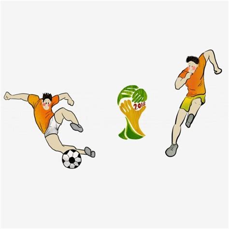 World Cup Football Png Picture World Cup Football Cartoon Hand Painted