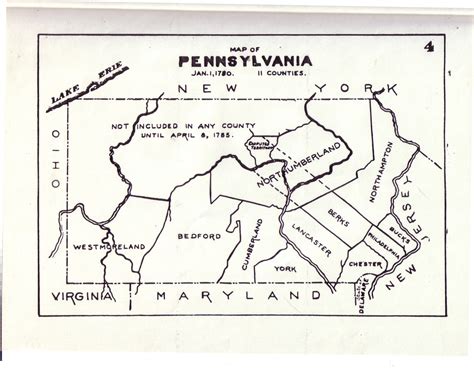 Civil War Blog » Historical County Maps of Pennsylvania
