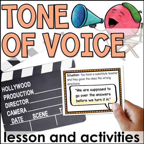 Tone Of Voice Lesson And Activities Shop The Responsive Counselor