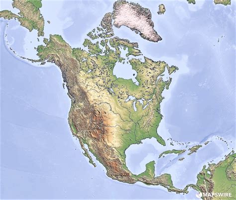 mapa de america del norte mapa de norte america north america map my