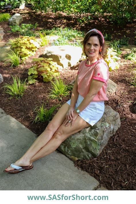 Wear Shorts Over Age 50 With Sass Sassy For Short Casual Chic Style