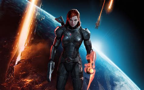 Commander Shepard Mass Effect 3 4k Wallpaperhd Games Wallpapers4k