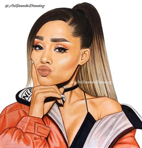 Pin By Alicia On Pictures Of Grande Ariana Grande Drawings Ariana