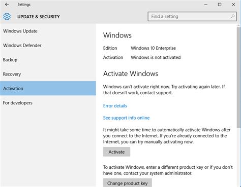 Windows 10 Enterprise Activating Windows 10 On Campus Grok