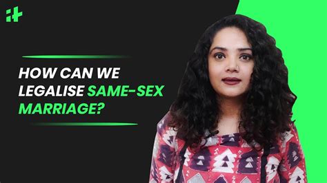 How Can We Legalise Same Sex Marriage Youtube