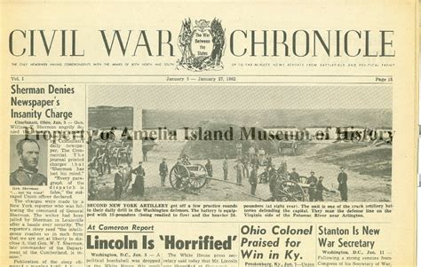 Old Newspaper Civil War