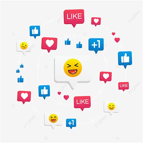 Social Media Marketing Clipart Transparent Png Hd Internet Social Media Likes To Follow Tags