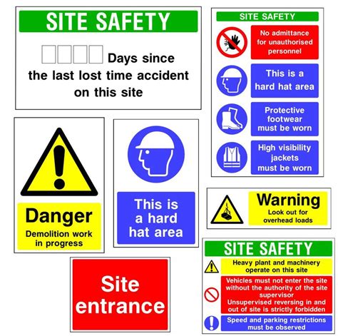 Shop Construction Safety Signs At Sk Signs And Labels Ltd