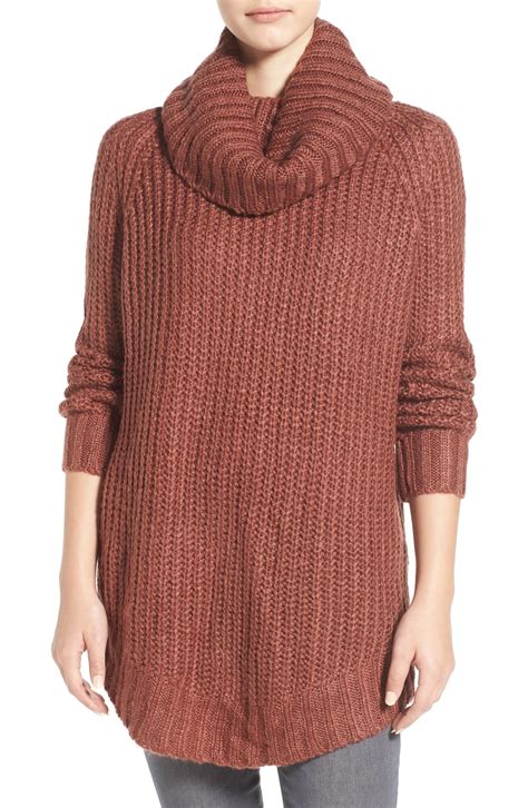 Dreamers By Debut Cowl Neck Sweater Juniors Nordstrom