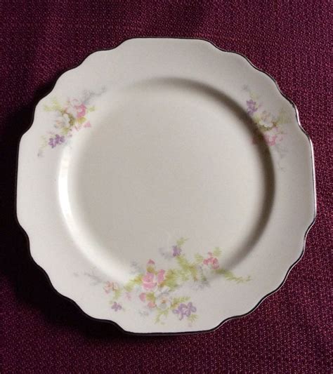 4 Vintage Lido Ws George Canarytone 187a Bread And Butter Plates China Dinnerware