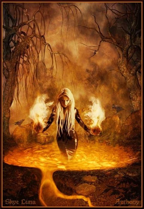 From The Depth Of Hell Where She Was Carelessly Left Arise With Fire Burning Rage Soulless And
