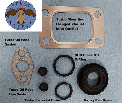 Ford Ih 69l73l Idi Factory Turbo Mounting Kit Moose Diesel Llc
