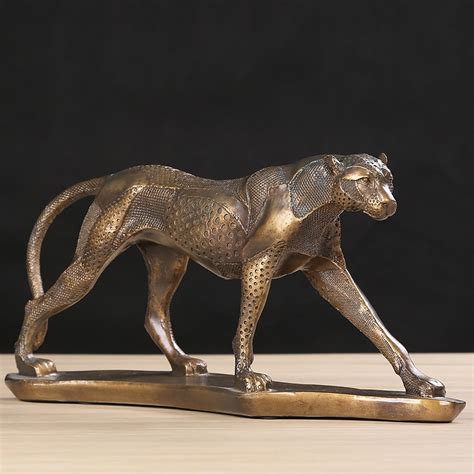 You can choose from our wide variety of sculptures that encapsulate appreciation for nature and world heritage.they. Vintage Leopard Sculpture Handmade Polyresin Cheetah ...