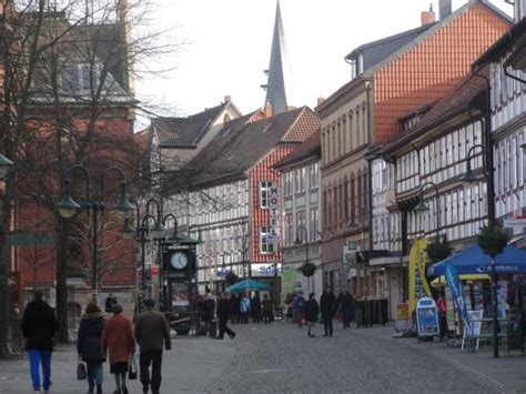 Hotel deutsches haus am münster 27 37154 northeim anreise +49 5551 914 19 85 +49 5551 914 19 86. City Centre of Northeim with Hotel on the right side ...