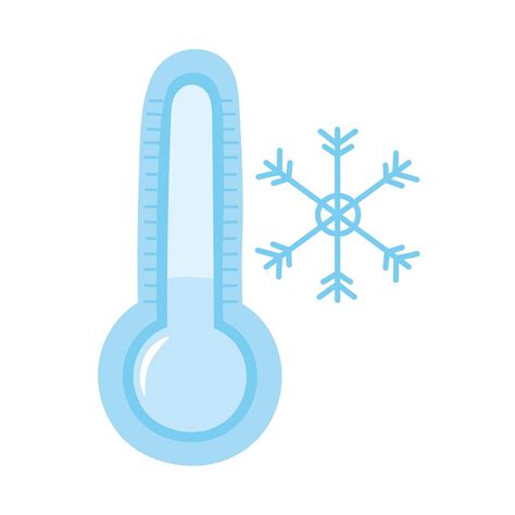 Weather Winter Cold Temperature Icon Isolated Image 2687560 Vector Art