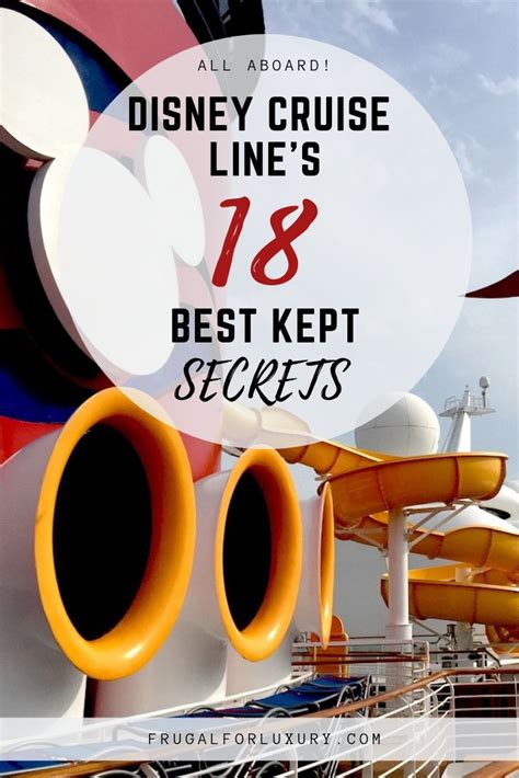 Disney Cruise Lines 18 Best Kept Secrets Frugal For Luxury Disney