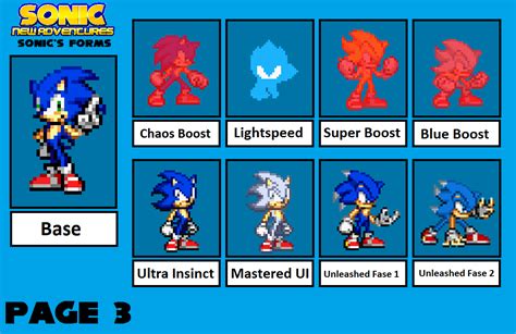 Sonic Na Sonic Forms Page 3 Revamp By Justinpritt16 On Deviantart