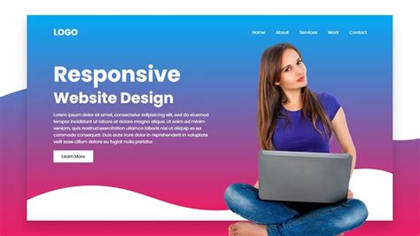 How To Make Responsive Website Using Html CSS Javascript Step By