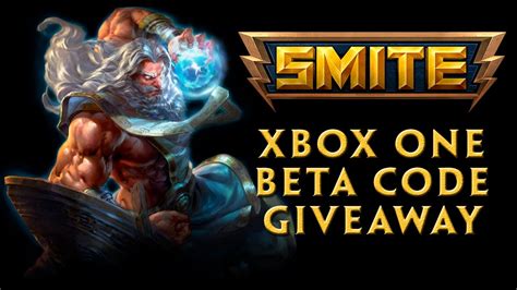 Closed Smite Xbox One Beta Code Giveaway Youtube