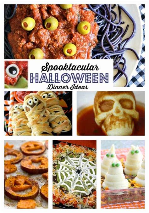Make sure your food has sweet, savory, and spicy notes for the ultimate dinning experience. SPOOKtacular Halloween Dinner Ideas! | Skip To My Lou