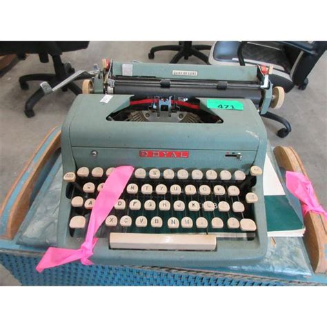 Vintage Royal Quiet Deluxe Portable Typewriter