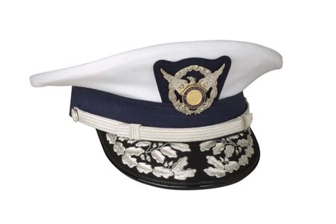 Coast Guard Auxiliary Admiral Complete Cap Bernard Cap Genuine