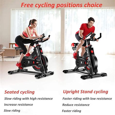 Dripex Upright Exercise Bikes With Heart Rate Monitor