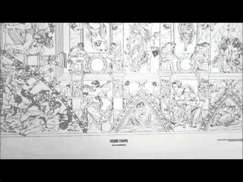 The sistine chapel ceiling (italian: Doodle Art "Sistine Chapel" Coloring Poster - YouTube