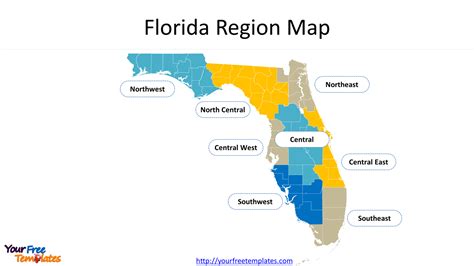 Florida County Map Templates Free Powerpoint Template Images