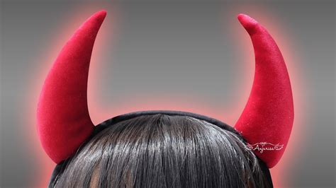 How To Make Horns Easy 😈 Diy Devil Horns Headband Demon Horn