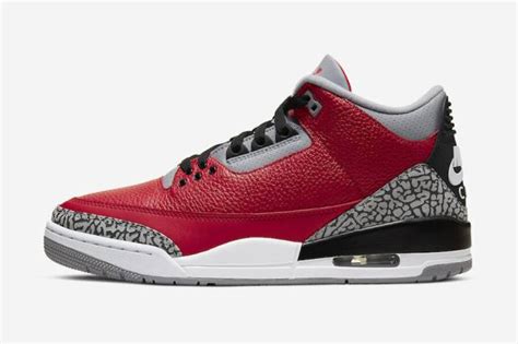 Nike Air Jordan Retro Iii 3 Se Unite Chi Exclusive Varsity Red Cement