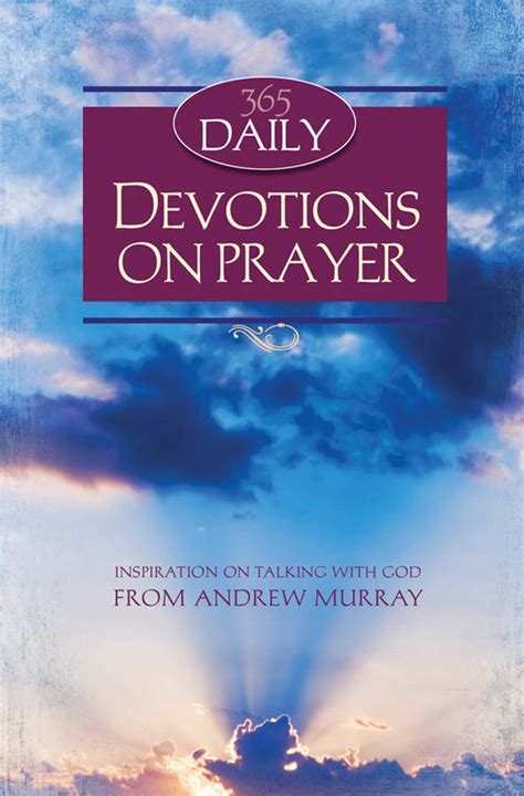 Read 365 Daily Devotions On Prayer Online By Andrew Murray Books