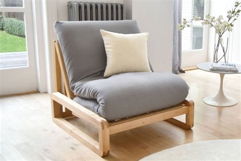 Innovation living full recast convertible sofa with arms. Single Seater Solid Birch Sofa Bed | Futon Company