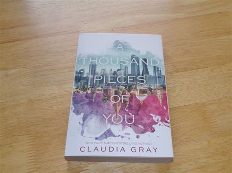 A Thousand Pieces Of You By Claudia Gray Piecings Book Cover Grey