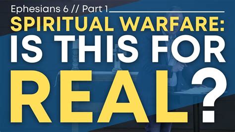 Spiritual Warfare Part 1 Is This For Real Youtube
