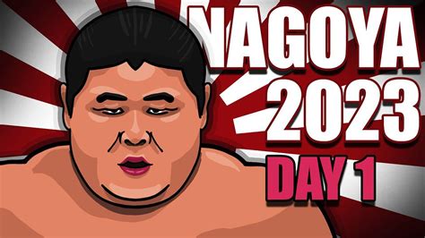 Sumo Nagoya Basho 2023 Day 1 July 9th Makuuchi One News Page Video