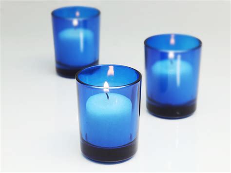 Richland votive candles & eastland mercury votive holders set of 144. Cudge.net - Blue Votive Candle Holders - Case of 72