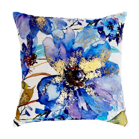 This floral throw pillow is a great way to add a touch of color to any room. Floral Decorative Pillow | Plus Size Throw Pillows & Poufs ...