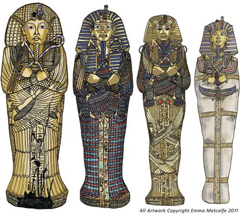 Sarcophagus Tutankhamun Egyptian Artwork Ap Art History 250