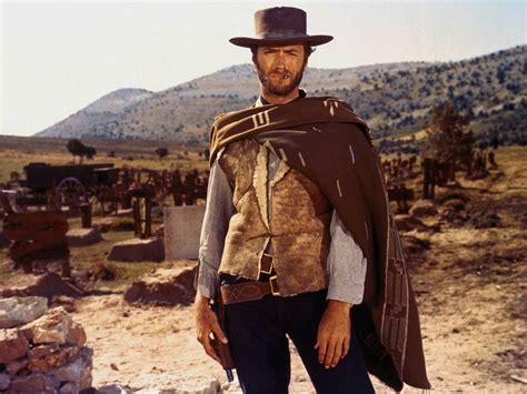Download Clint Eastwood The Good The Bad And The Ugly Iconic Scene Wallpaper