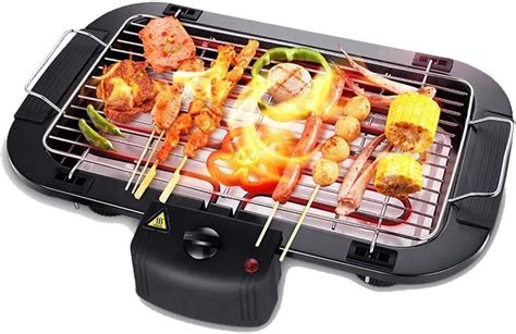 Review Portable Korean Barbecue Electric Griddles Nonstick Smokeless