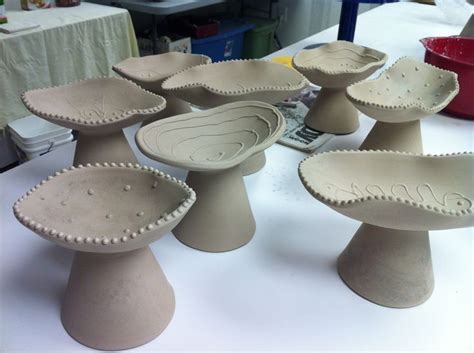 Because we've all been through the time when our clay is too hard and stiff to make anything. Image result for slab pottery ideas | Beginner pottery ...