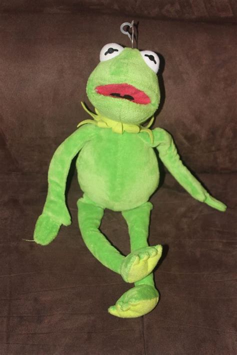 Kermit The Frog Muppets Sesame Street Jim Henson Nanco 15 Plush Mint