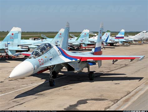 Sukhoi Su 27ub Russia Air Force Aviation Photo 2028739