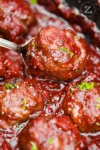 Cranberry Meatballs Savory Juicy Tender Our Zesty Life