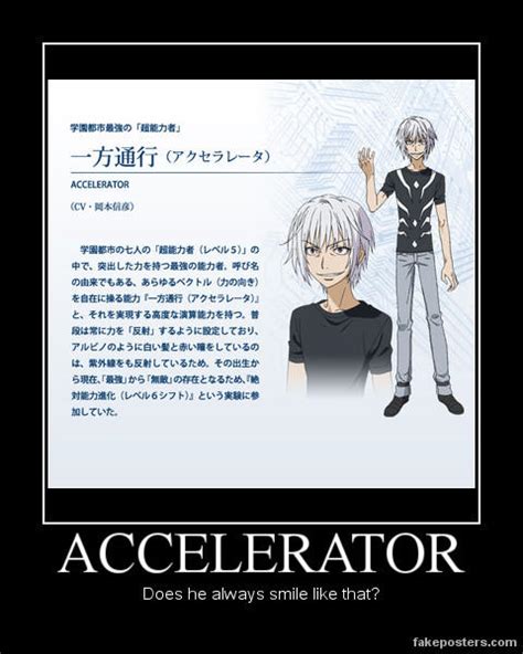 A Certain Magical Index Accelerator Demotivational By Onikage108 On Deviantart