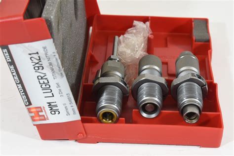 Hornady 9mm Luger Titanium Nitride 3 Die Set