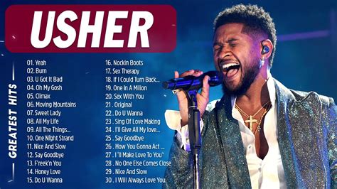 Top 40 Songs Of Usher Usher Greatest Hits Full Album 2021 Youtube