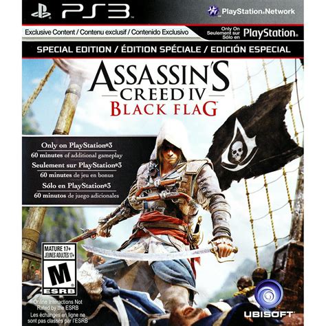 Ubisoft Assassins Creed Iv Black Flag Ps3